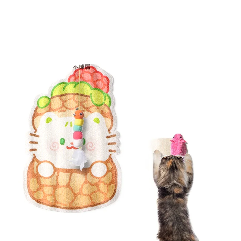 

Cat scratching pad cat board wear resistant not chip scratch grinding claws