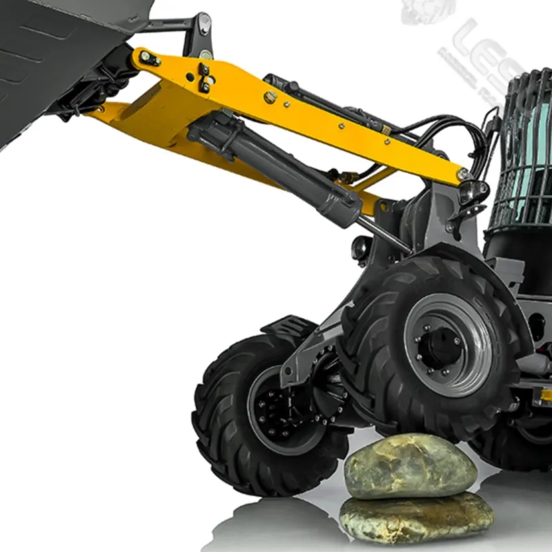 LESU MCL8 Aoue-MCL8 1/14 RC Hydraulic Metal Loader Kit Unpainted Unassembled Construction Truck Model Light Sound Motor ESC Toy