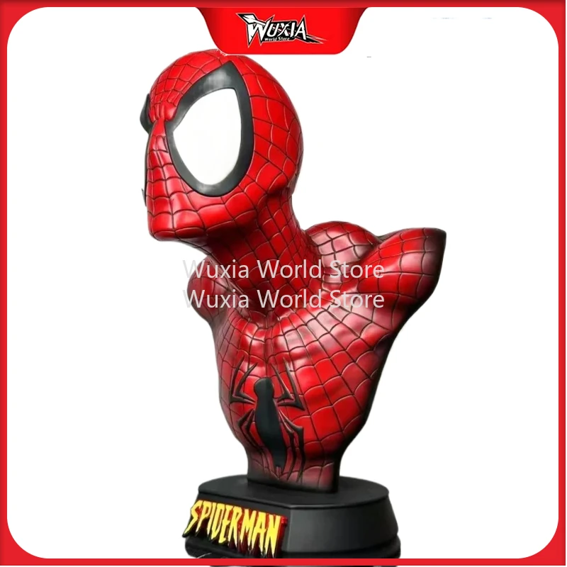 

New 50cm Spider Man Figure Marvel Comics Anime Figures Light-up Collection Desktop Ornament Decorations Best Gifts for Children