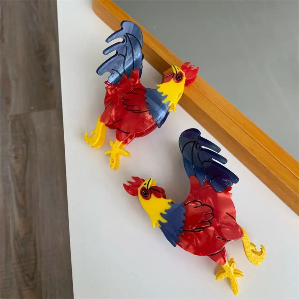 

Большая заколка-краб из ацетата с имитацией меха животных, в корейском стиле, заколка-краб «Курча», геометрические аксессуары для волос, мультяшная заколка-заколка для волос