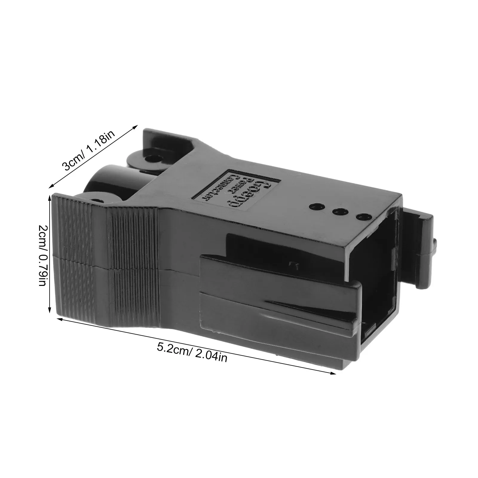 2Pcs Wheelchair Battery Connector Power Distribution Connectors for Electric Scooter Replacement Electrical Plug Socket Heavy