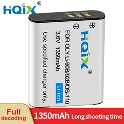 HQIX for Ricoh GRⅢ G900 WG-6 GR3 GRⅢ X GR3X  Camera DB-110 Charger Battery