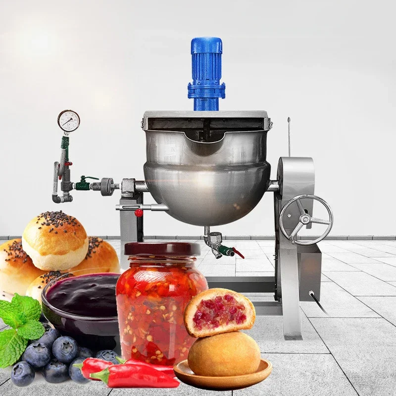 온도 조절 혼합 재킷 냄비, 전자동 수프 냄비, 웍, 요리 냄비, 전기 가열, 스터핑 믹서, 신제품