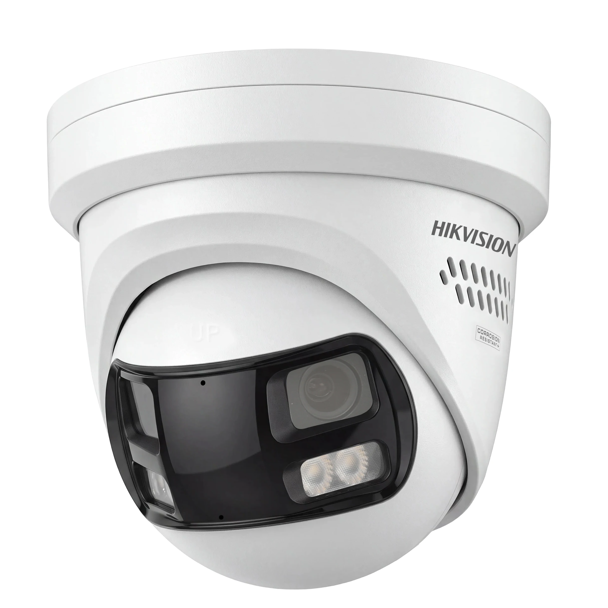 Hikvision Panorama 8MP IP-Kamera DS-2CD2387G3P-LIS2UY/SL 180 °   Intelligente Hybrid-Lichtkamera mit 2-Wege-Audio, Stroboskoplicht und Audioalarm