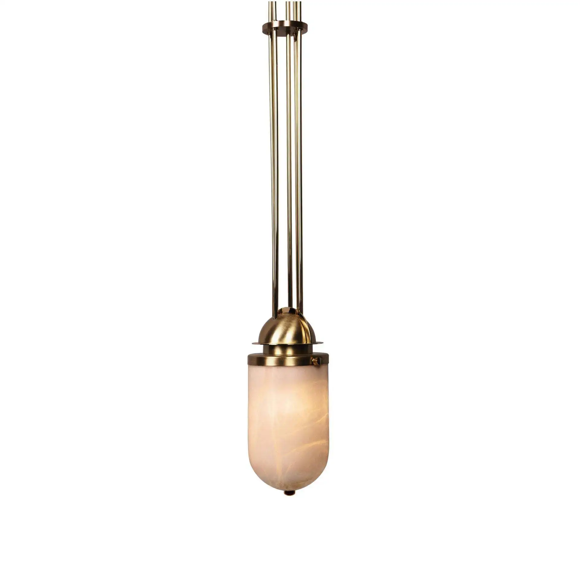 

Simple art dining room living room bedroom light luxury round marble chandelier