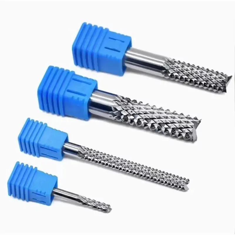 High Efficient CNC Lathe Corn Helical Milling Cutter Aluminum Steel Engraving Machine Tool