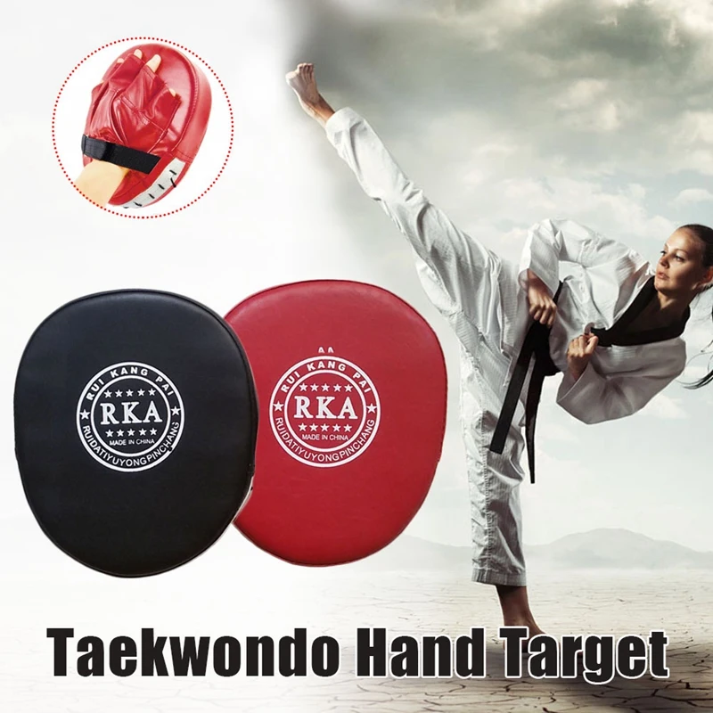 Boxing Hand Target Martial Thai Kick Sanda Training Thick Karate Training Boxing Mittens Adult Focus Punch Pads Boxing Equipment