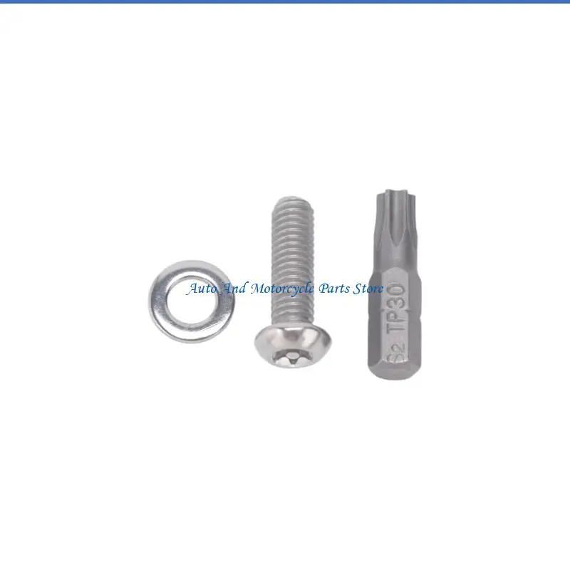 P9FD Tailgate Latches Area for 2022 and Newer Pickup, Formed Stainless Steel Structure with a Curved Lower Opening and Round