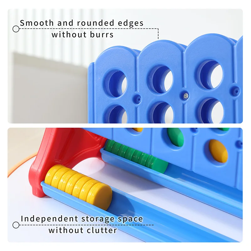 لعبة لوحية أربعة في صف للعب الداخلي والخارجي لعبة تعليمية للأطفال