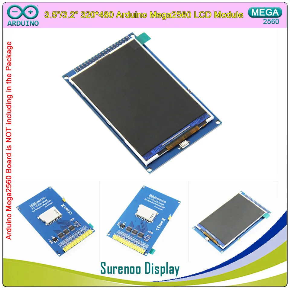 3.2 "3.5" Inch 480*320 Tft Lcd Module Scherm ILI9486 ILI9481 Controller Voor Arduino 16 Bit mega2560 STM32 C51