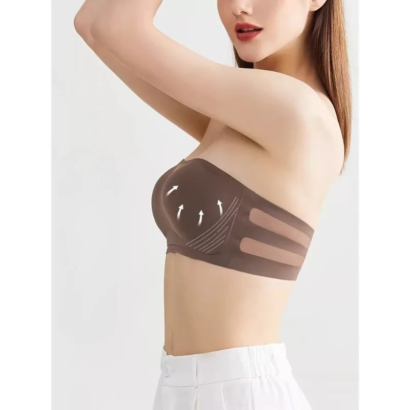 Viral High School BH, formgebend, Push-up, Unterstützung, nahtlos, glattes Gewebe, für Studenten, Alltagskleidung, bequem, weicher Griff, Push-up, S-XL