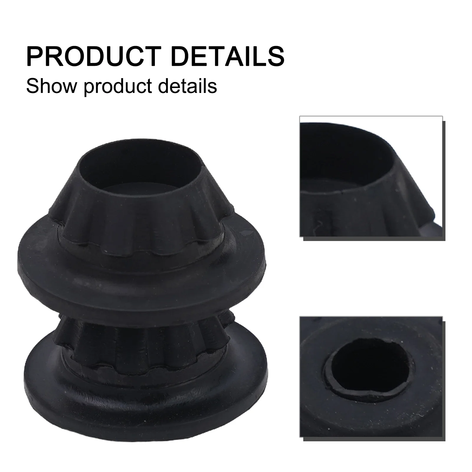 2pc Radiator Mounting Rubber Bush For Nissan Navara Qashqai XTrail 21507-4M400 Almera Tino Juke Micra Note Navara NV200