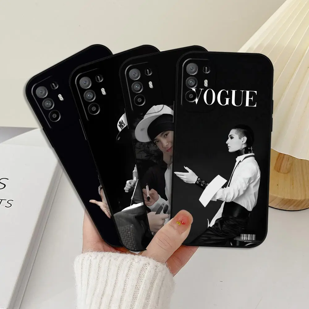 Tokio Hotel Tom Bill Kaulitz Case For OPPO A98 A94 A93 A92 A92S A83 A78 A76 A74 A73 A71 A58 A57 A55 A54 A53 5G Black Soft Cover