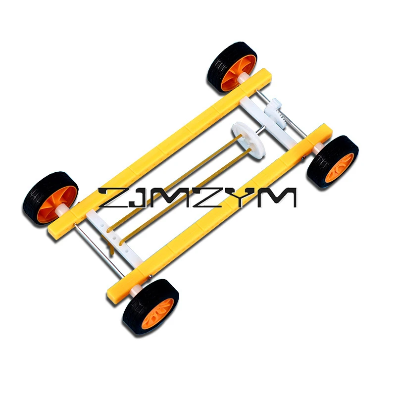 DIY Car Model Educational Plastic Science Small Inventions Toy For Kids Physical Research Tools Children Gift