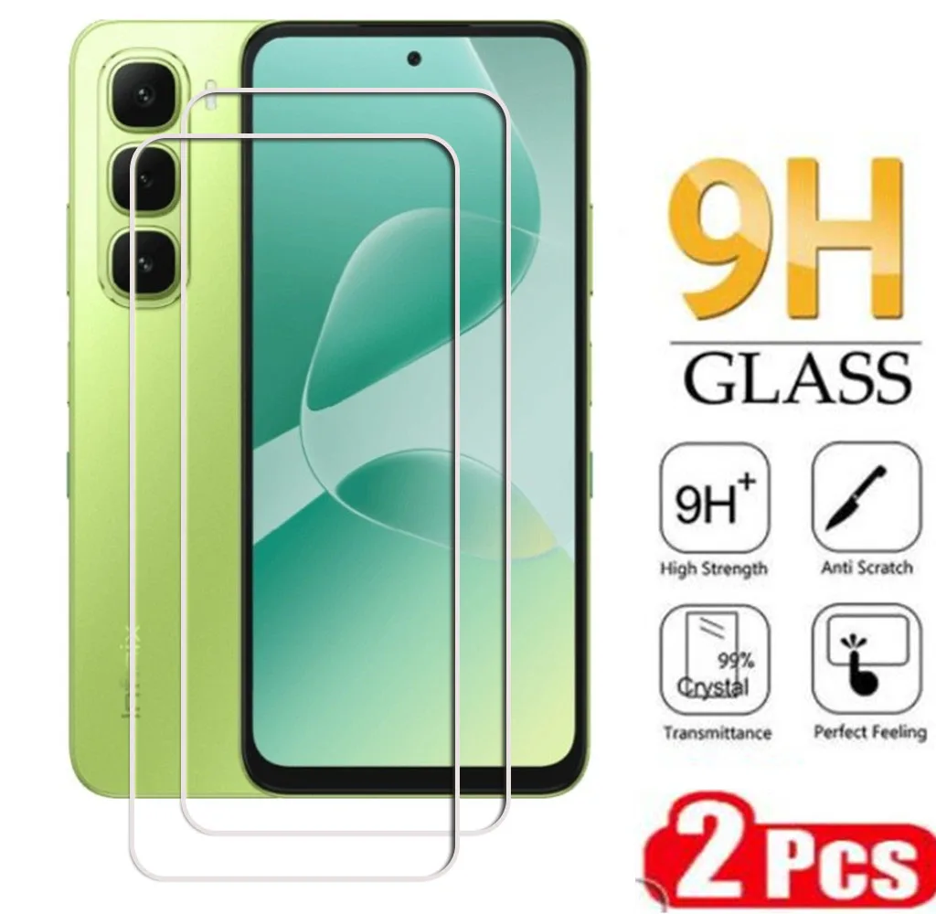 Film de protection d'�cran en verre tremp�, 2 pi�ces, pour Infinix Hot 60 60i 4G 5G 50i 50 Pro 40 40i 30 30i 20 Play 20S 20i 12 12i