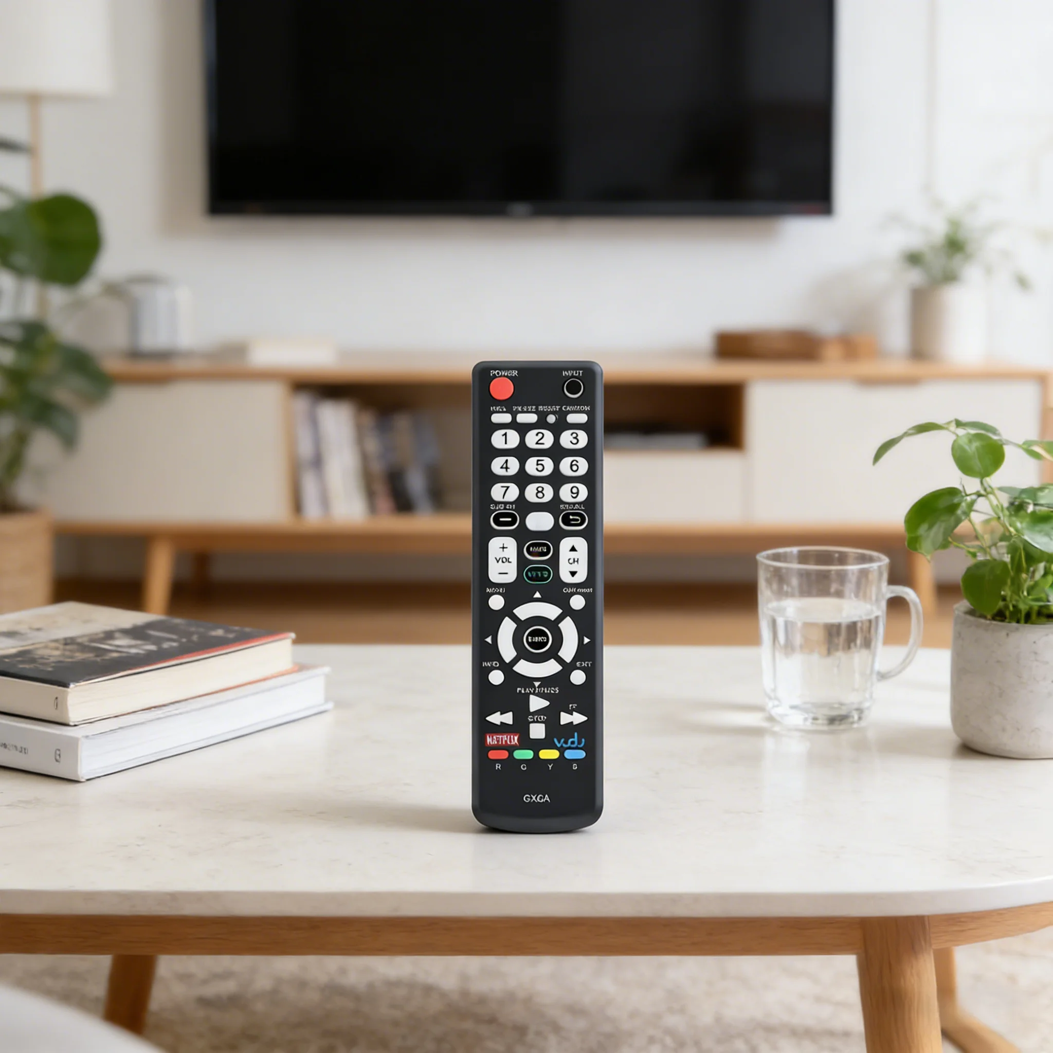 

GXGA Replacement Remote Control Suitable for Sanyo TV DP46861 DP42861 DP46862 DP42862