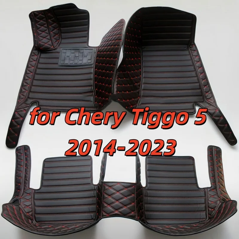 Floor Mats for Chery Tiggo 5 2014 2015 2016 2017 2018 2019 2020-2023 Custom Fit Waterproof Automotive Car Accessories interior