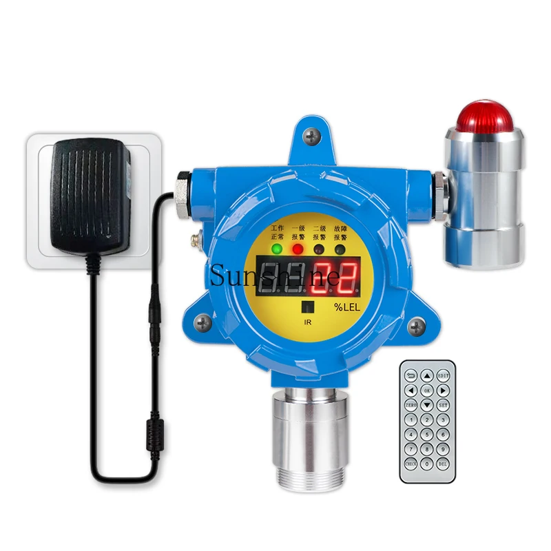 

Combustible gas detection alarm Commercial detector device for coal gas leakage in restaurants and restaurants