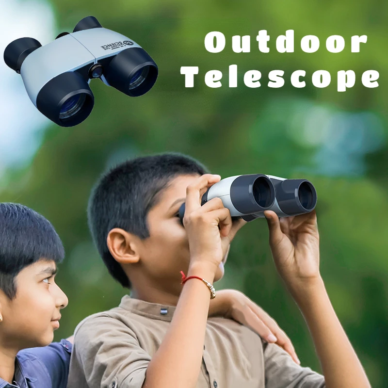 New Kids Binocular Telescope Outdoor Toys For Children 5-500M Adjustable HD Science Educational Toys Camping Brinquedo STEM Gift