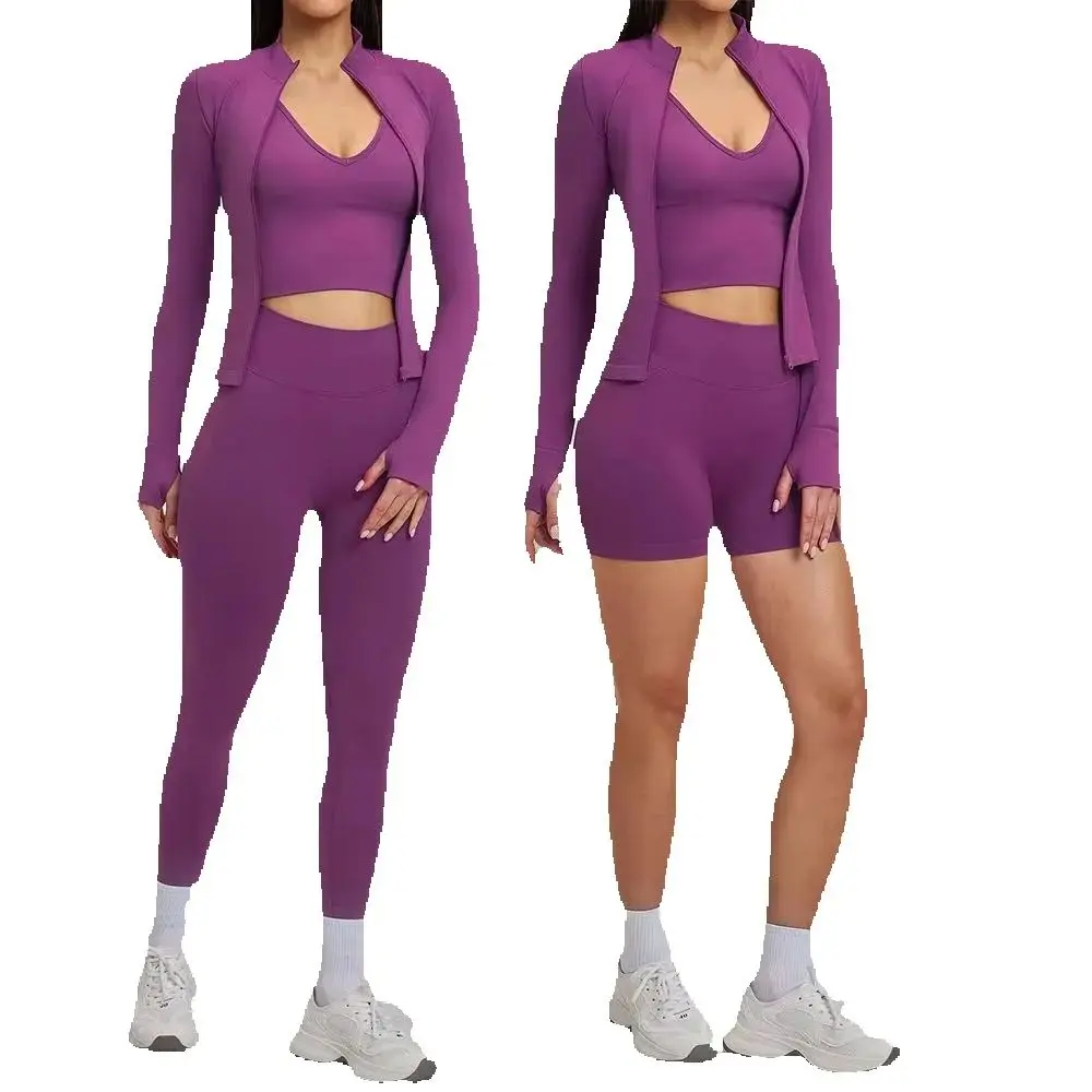 seamless-yoga-suit-3pcs-gym-set-women-tracksuit-running-sport-workout-clothes-long-sleeve-sports-bra-athletic-wear-yoga-clothing