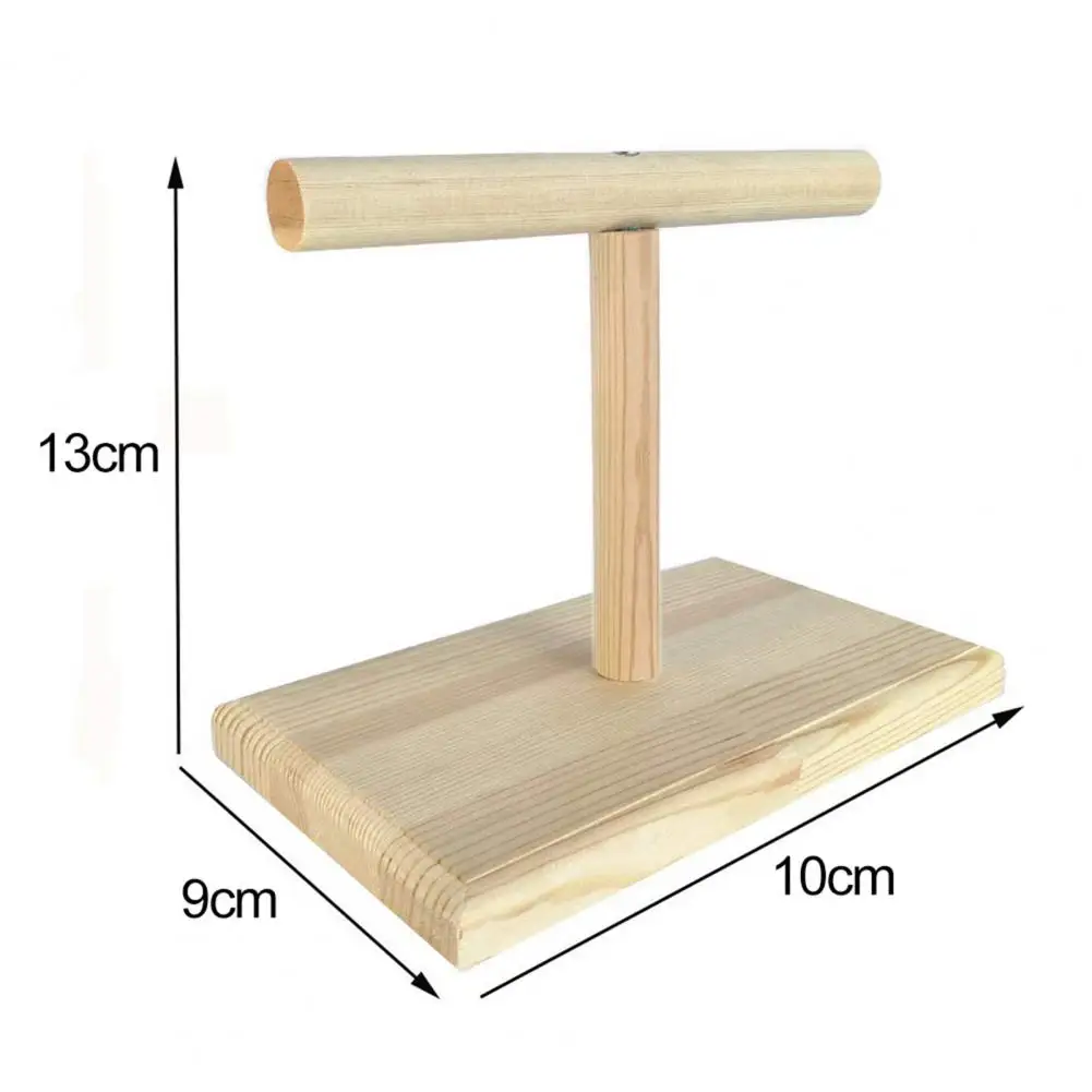 튼튼한 앵무새 랙, 안전한 친환경 버드 스탠드, 앵무새 나무 탁상 퍼치