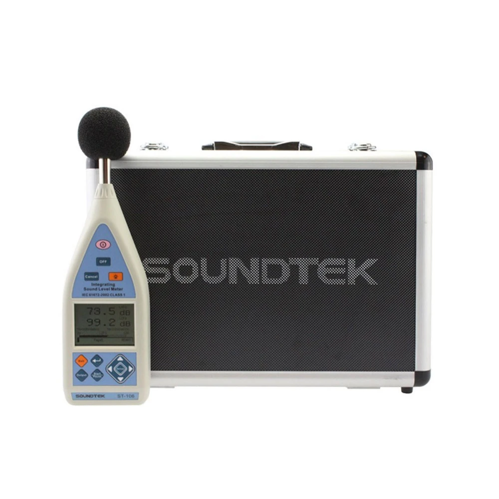 Tenmars ST-106 Digital Class 1 Integrating Sound Level Meter 30dB ~ 130dB 10Hz~16KHz Noise Tester