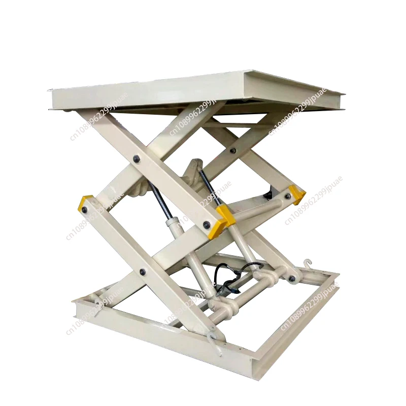 

Electric Scissor Lift Platform Hydraulic Loading Cargo Elevator Automatic Freight Lift Fixed Ground Type