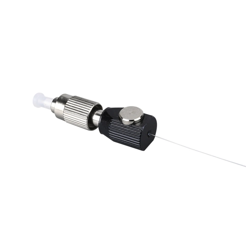 FC Round Fiber Optic Adapter, Single Mode Multimode Bare Fiber Adapter, FTTH Optical Tools