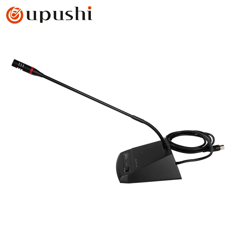 Oupushi HY100 Handheld System Multimedia Wired Microphone Desktop Microphone Large Conference Room Gooseneck