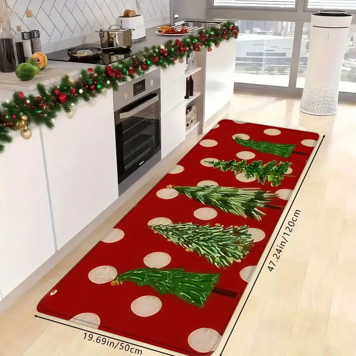 1pc, a Hand-painted Style Christmas Tree and 
