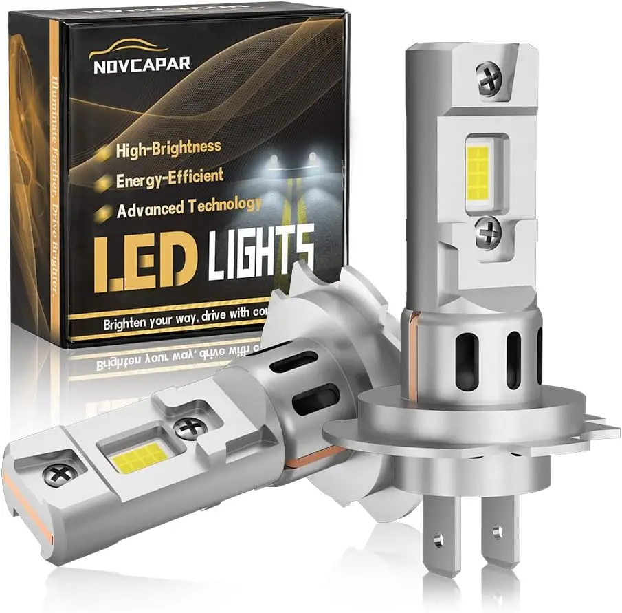 

H7 LED Bulbs 30000LM 6500K Cool White, 150W with Fan, Plug and Play, Pack of 2