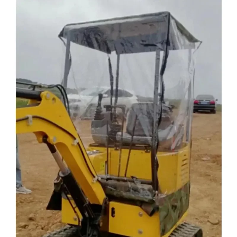 

Mini Excavator Cover Waterproof Dustproof Protective Exterior Snow Protection Cover For 1 Ton & 1.2 Ton Mini Excavator Diggers