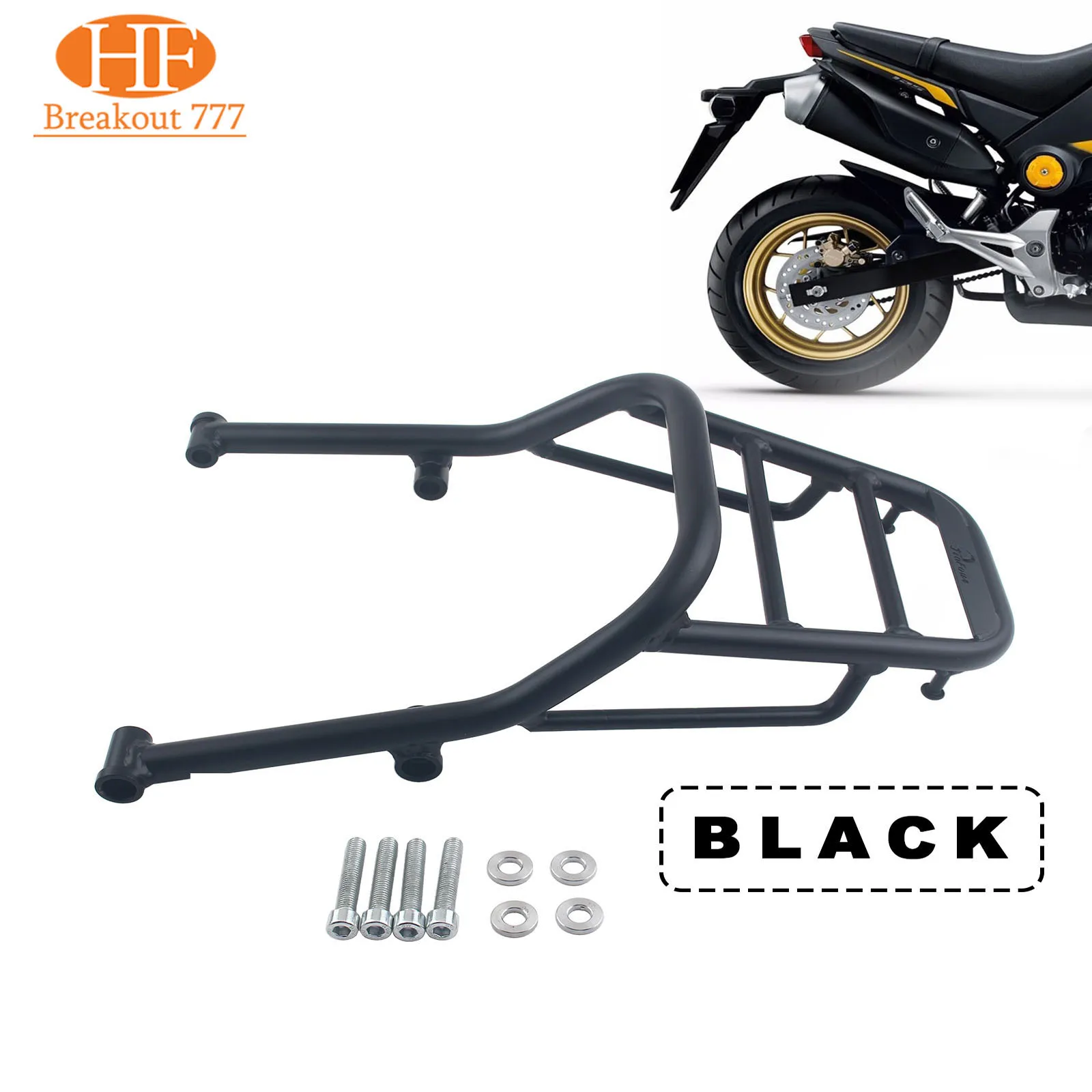 For Triumph Scrambler 400X 2023-2024 Speed T4 2024-2025  Rear Carrier Luggage Rack