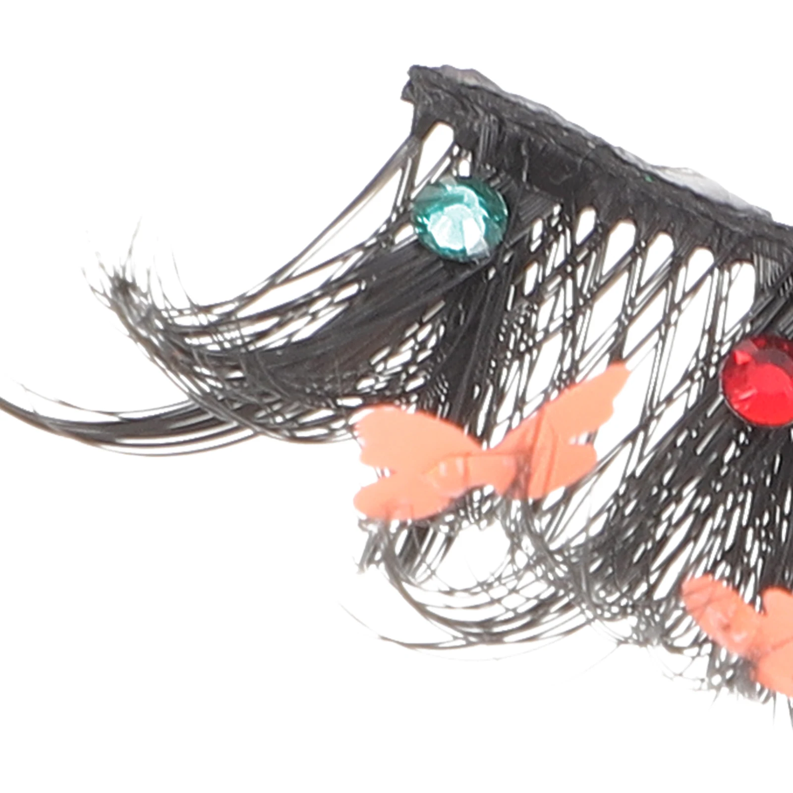 

3Pairs False Eyelashes Butterfly Decoration Easy Use Lightweight Fake Lashes Natural Style Individual Eyelashes Extensions Gift