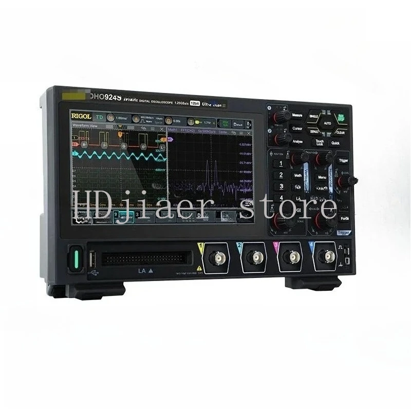 Puyuan Digital DHO914S/DHO924S - عرض النطاق الترددي 250 ميجا هرتز مع شاشة لمس عالية الوضوح
