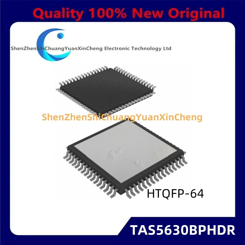 

1-10piece 100% New TAS5630B TAS5630BPHDR TAS5630BPHD QFP-64 IC AMP D MONO/STER 480W 64HTQFP