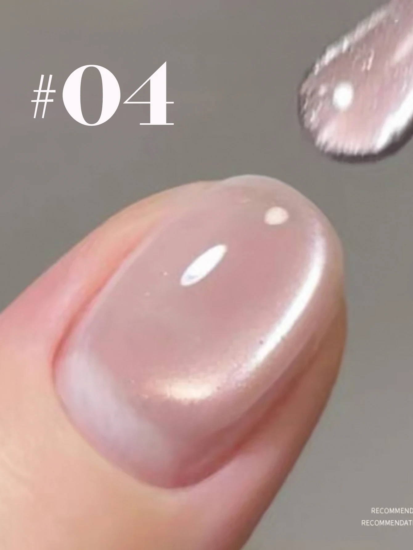 1pcs WS Autumn Winter Green Pink Glass Bead Cat Eye Gel Nail Polish  Ice Transparent Whitening Popular Nail Art Nail Supplies
