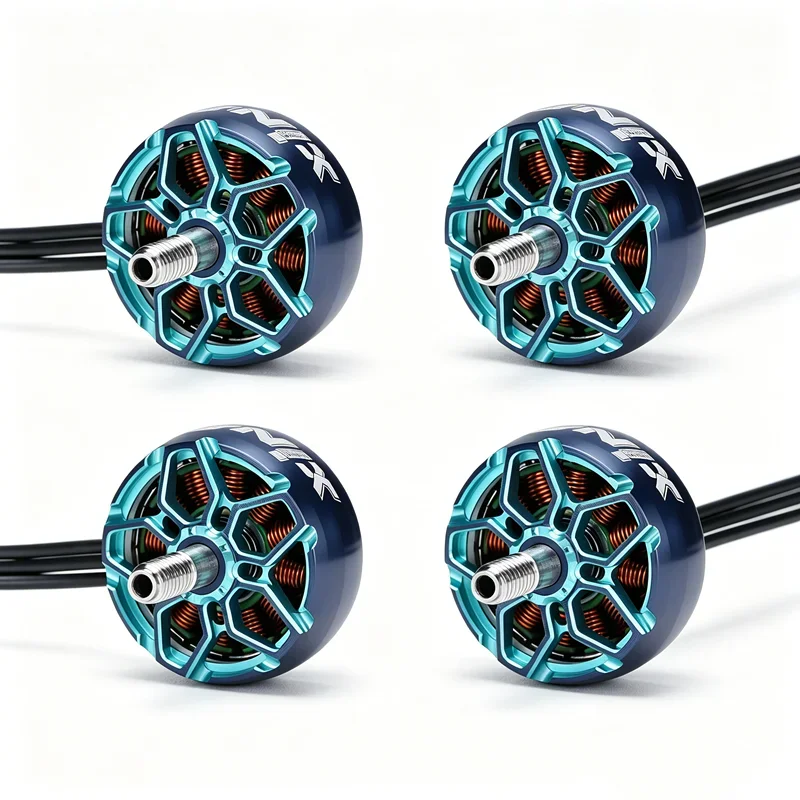 BoMassIFlight XING2 2207 Brushless Motor, Only Sold In 4PCS Full Pack, Two KV Versions 1855KV 3-6S / 2755KV 3-5S High Thrust Out
