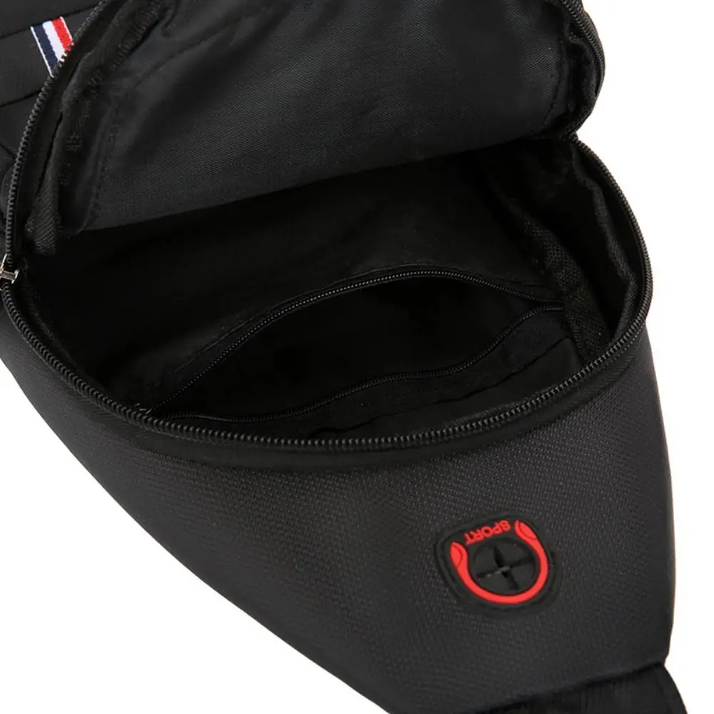 جديد أكسفورد القماش الرجال حقيبة ساع USB تهمة ميناء مستطيل الرجال حقيبة كروسبودي أسود أزرق رمادي براون حبال حقيبة صدر للرجال الذكور