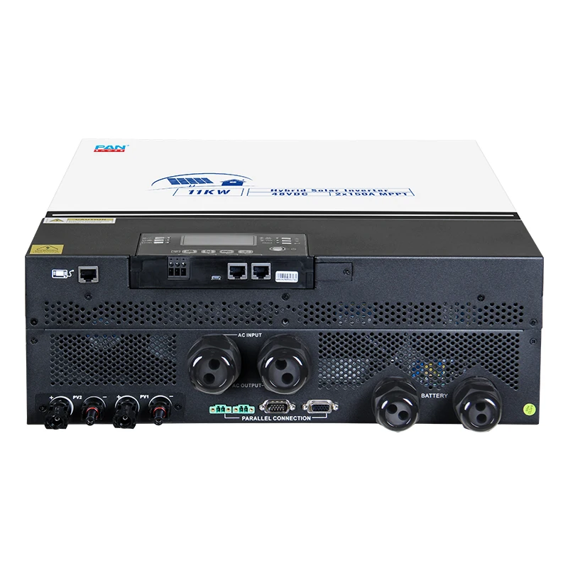 For Max 6 Unit Parallel 11KVA 11KW 10KW Parallel Hybrid Inverter