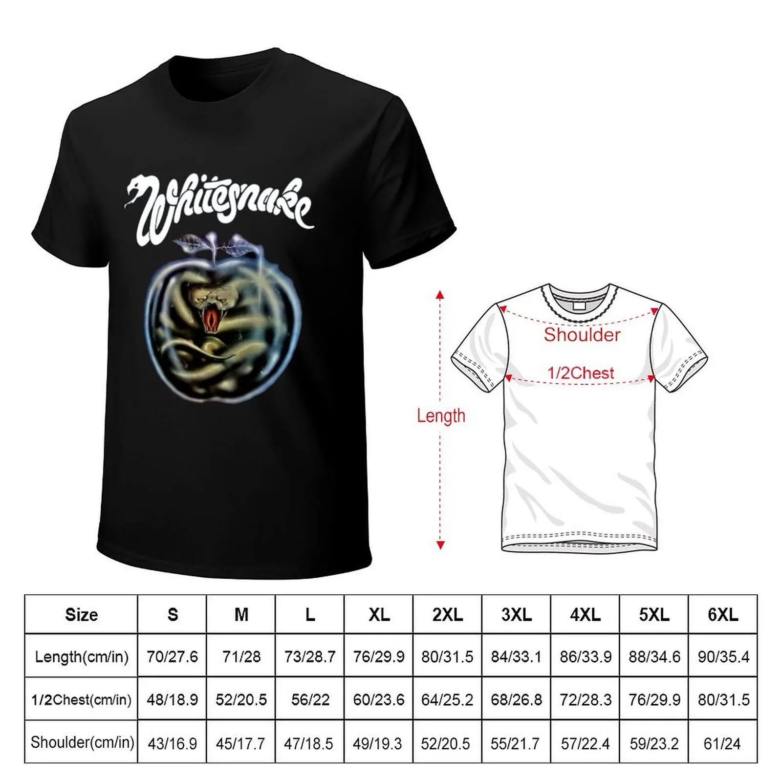 Greatest Of Whitesnake Retro 80S Style For Fans T-shirt funnys anime Men's t-shirt