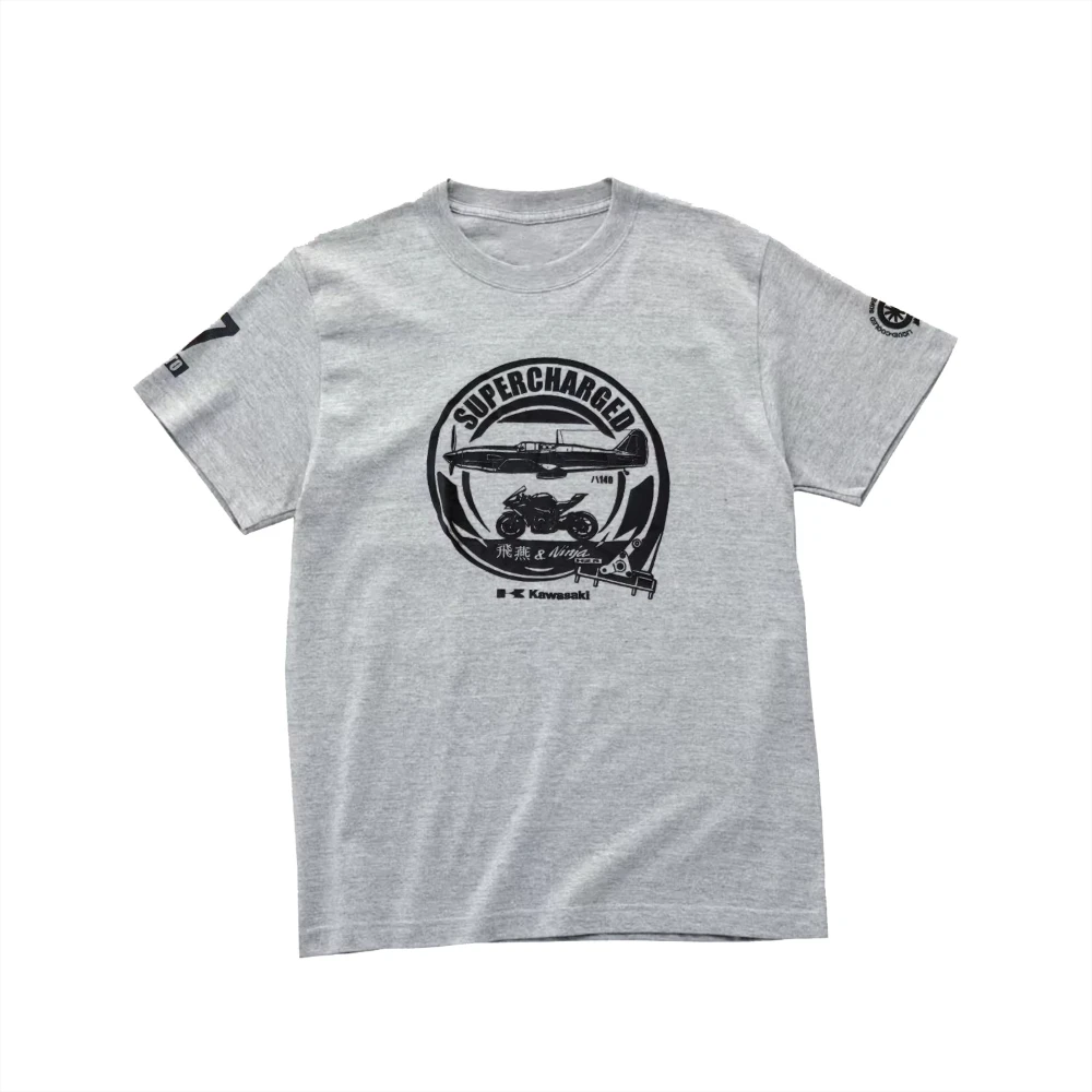 

kawasaki Flying swallow Ninja H2R T-shirt Newest Outdoor Jersey Summer Classic Tee Adults Loose Exercise Motorcycle Jersey 2025