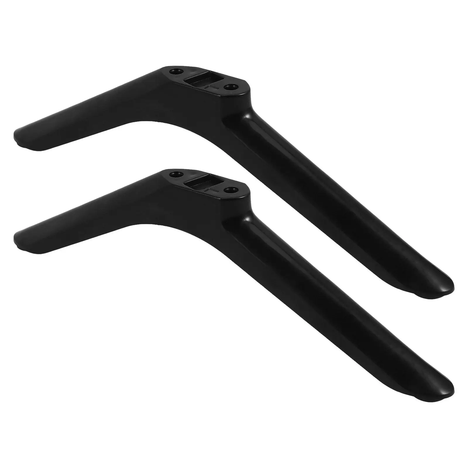 TV Smart Stand Base Tabletop Legs Feets Black Anti-Slip Pedestal Smart Tvs Tabletop Base Stand Legs With Screws For 32inch TV