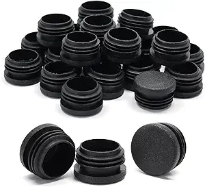 

Пластиковые заглушки для отверстий, черные - круглые колпачки для ножек стула, заглушки для труб для скрытого монтажа, торцевые заглушки для труб для металлических и деревянных ножек, наружное применение