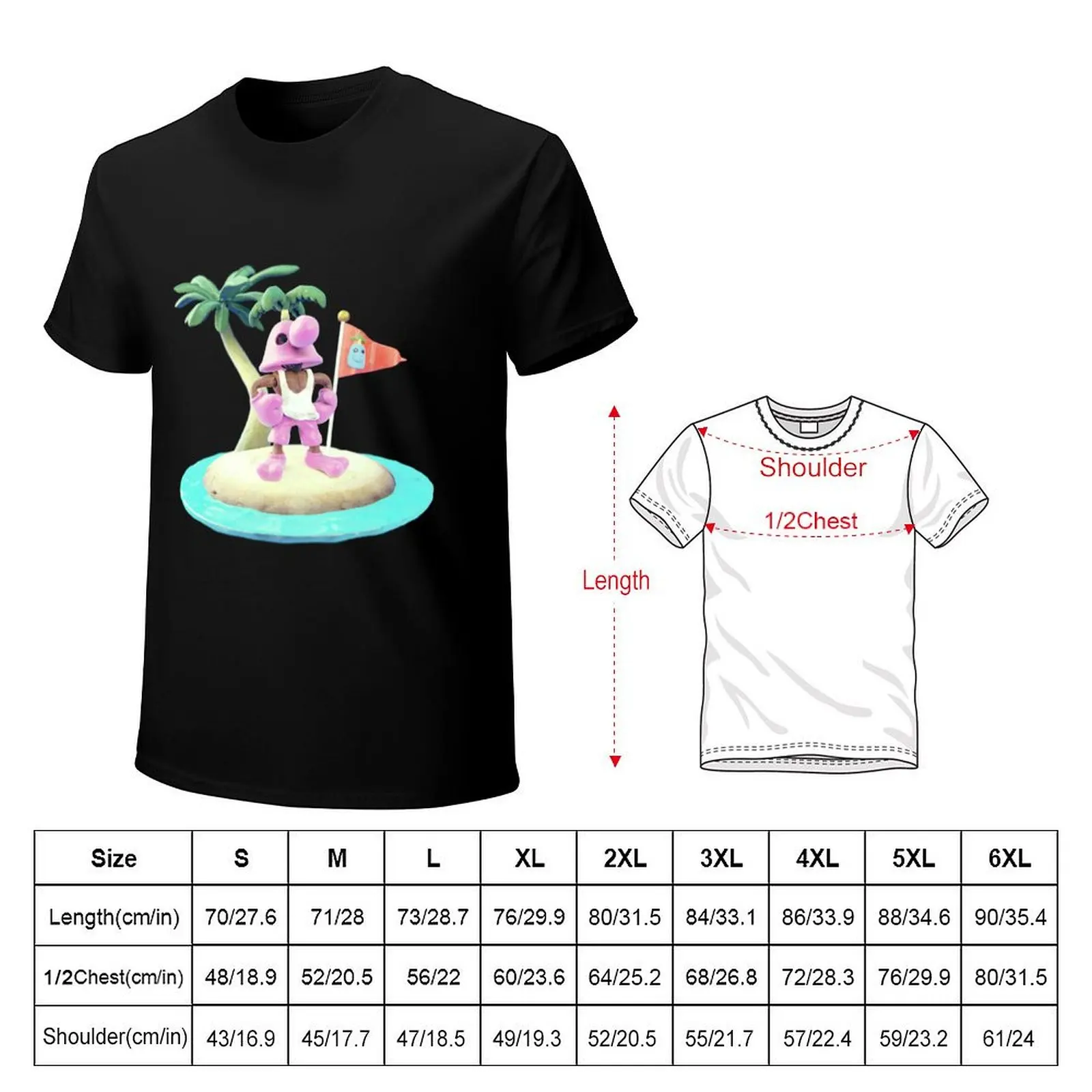Il Piantissimo Masked T-Shirt Plus Size Lightweight Tee Shirt