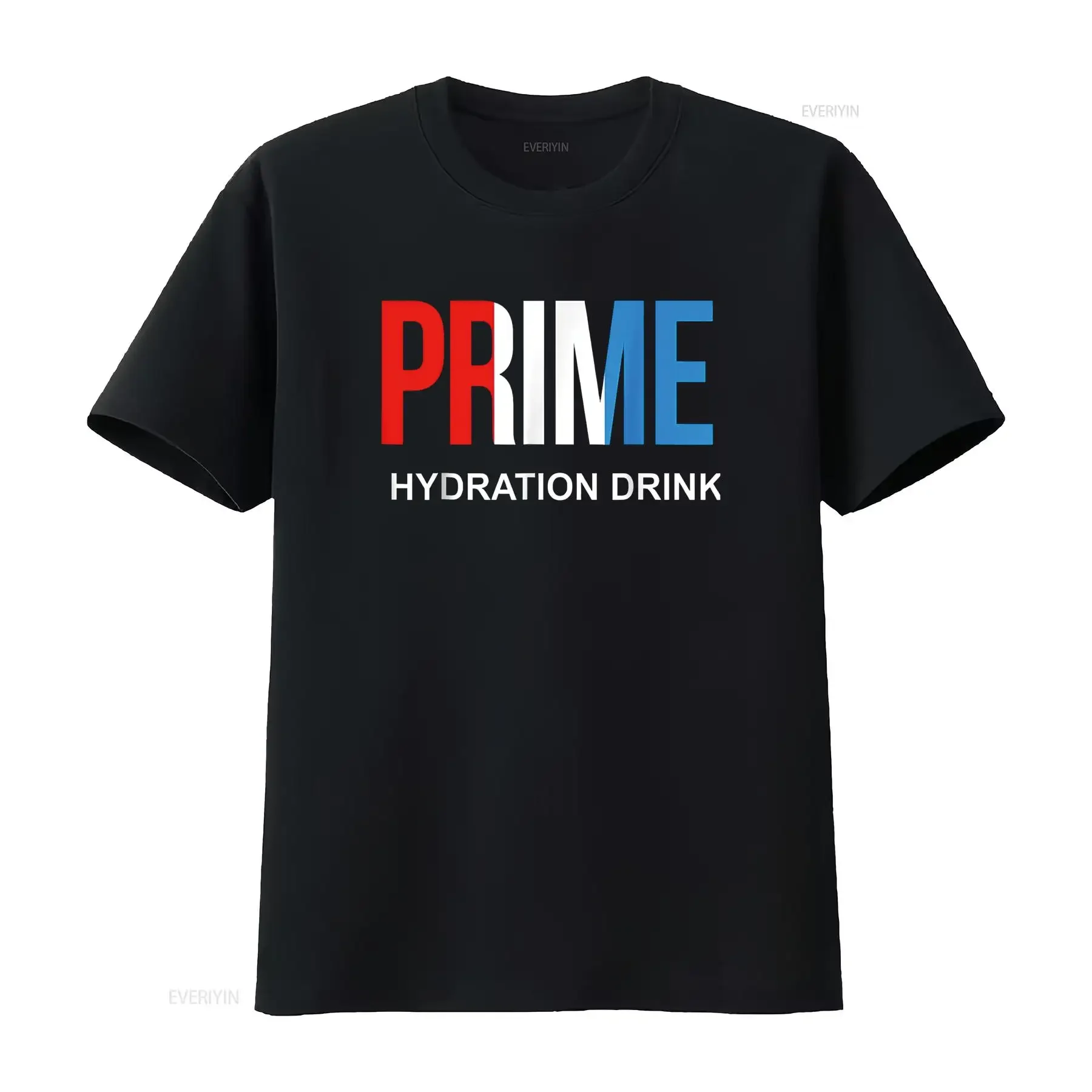 

Футболка Prime Hydration Drink, винтажный потертый домашний топ для повседневной носки, универсальная уличная одежда с графическим рисунком, модная стильная мягкая
