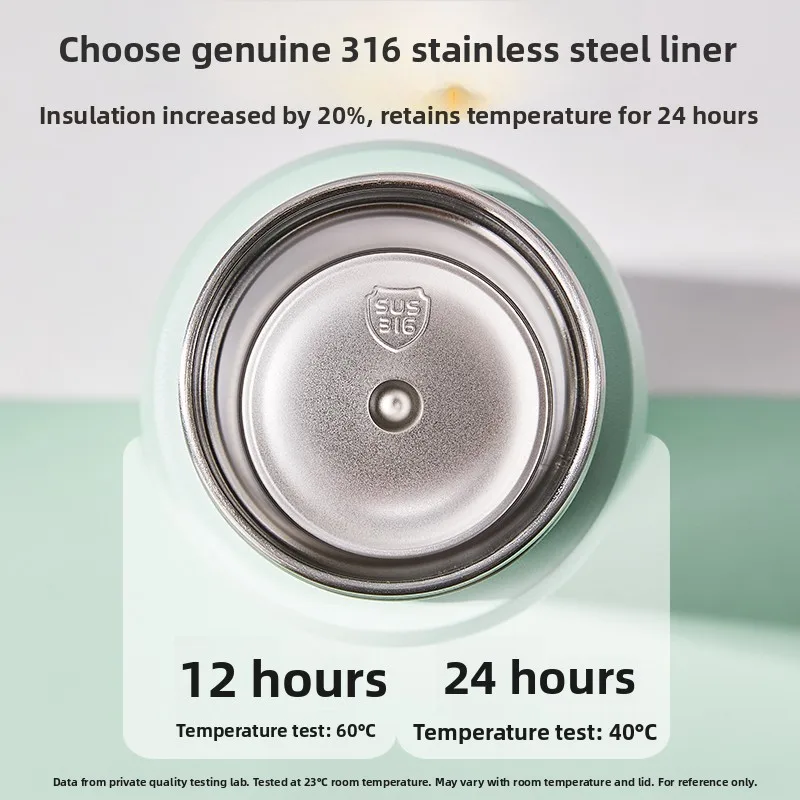 

Портативная большая емкость 36, изолированная бутылка для воды из нержавеющей стали, студенческая двойная чашка для воды, высокое эстетическое значение, новинка 2025 г.