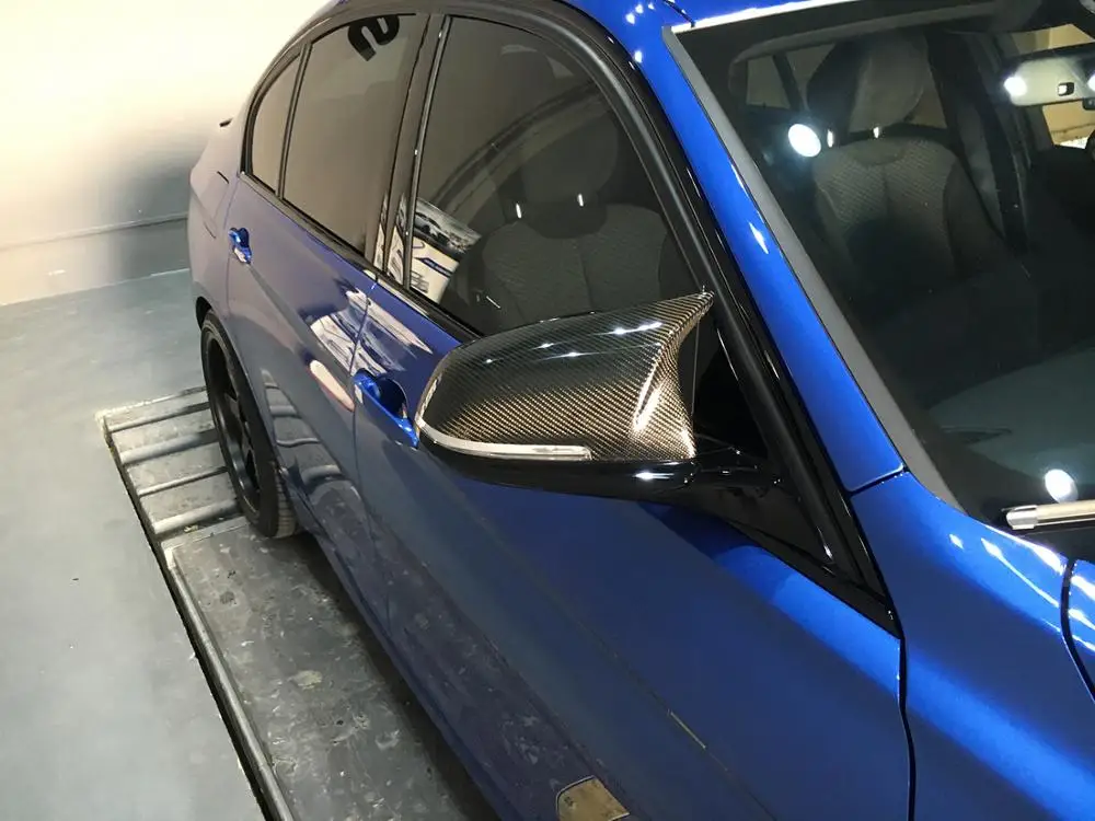 Copertura dello specchio M Look in fibra di carbonio F30 per BMW F20 F22 F31 F34 GT F32 F33 2014-2019