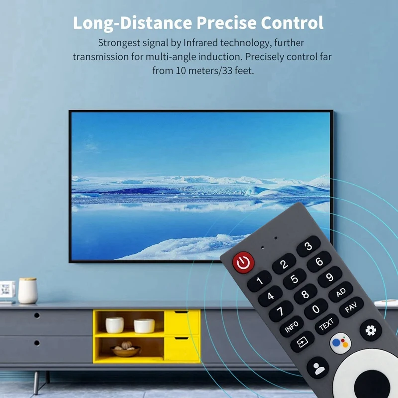 Replace 55G22 Voice Remote Control For Skyworth 55G22 Smart TV Remote Control A