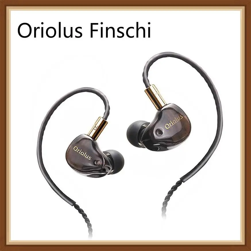 Oriolus Finschi HiFi Version 1BA+1DD Hybrid Drivers In-ear Monitor Earphones IEM Earbuds with 2 Pin/0.78mm Detachable Cable